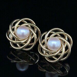 T&Co. Pearl Earrings